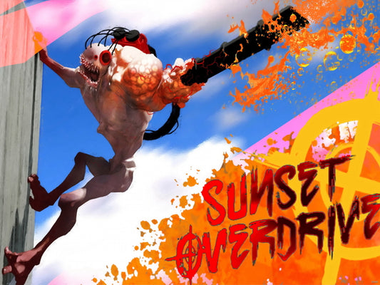 Sunset Overdrive Blower Video Game Wall Art Print Poster