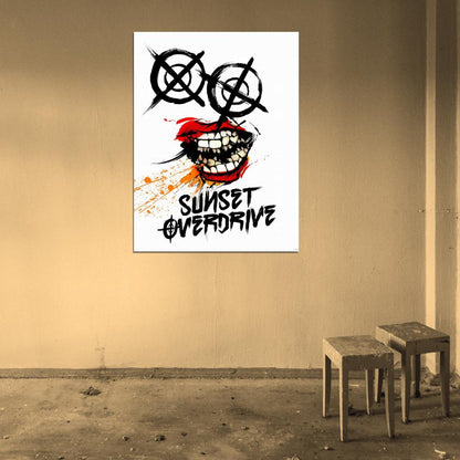 Sunset Overdrive Awesome Art Video Game Wall Art Print Poster