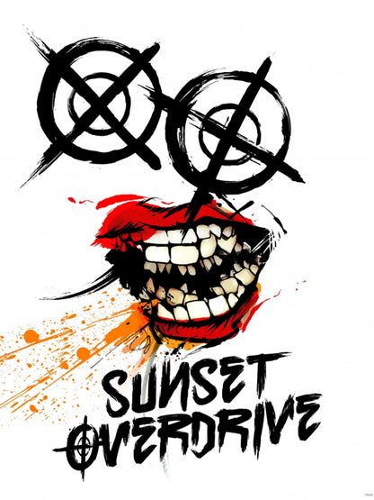 Sunset Overdrive Awesome Art Video Game Wall Art Print Poster