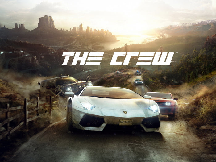 The Crew Car Racing Video Game Wall Art Print Poster