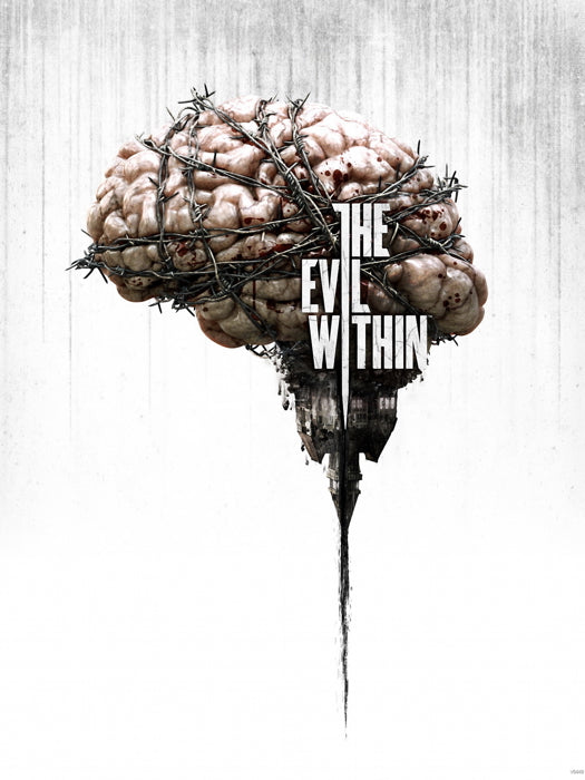The Evil Within Brain Horror Art Video Game Wall Art Print Poster