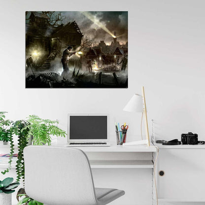 The Evil Within Video Game Wall Art Print Poster
