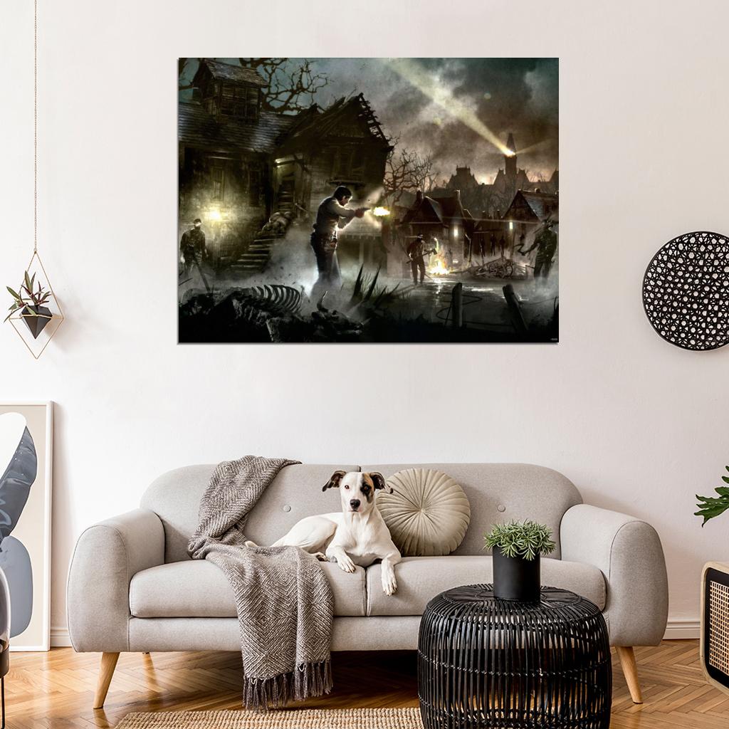 The Evil Within Video Game Wall Art Print Poster