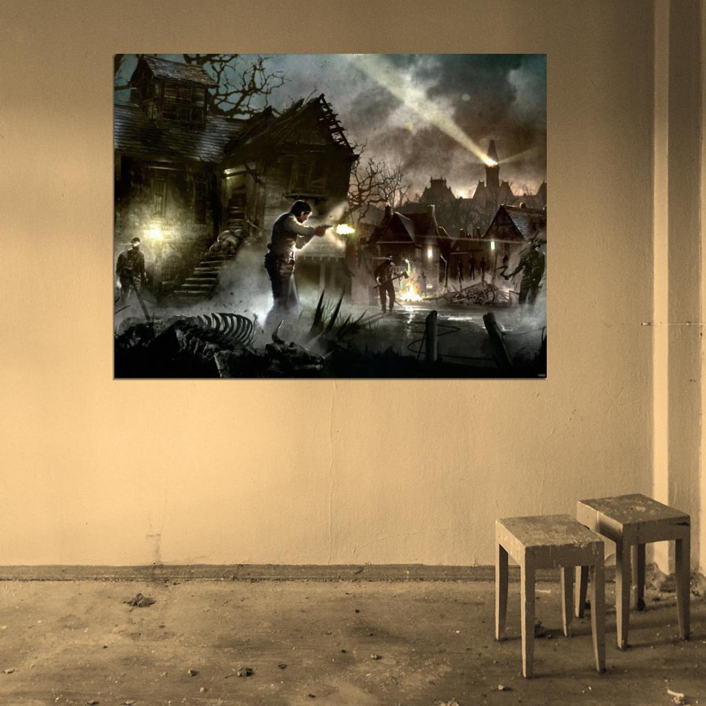 The Evil Within Video Game Wall Art Print Poster