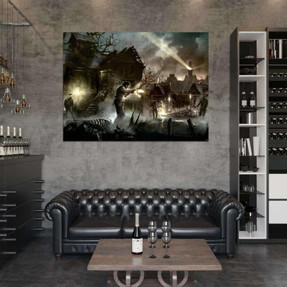 The Evil Within Video Game Wall Art Print Poster