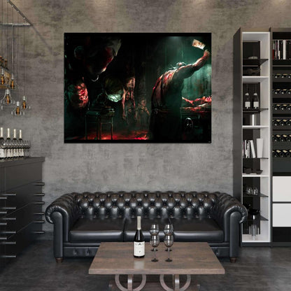 The Evil Within Horror Awesome Art Video Game Wall Art Print Poster