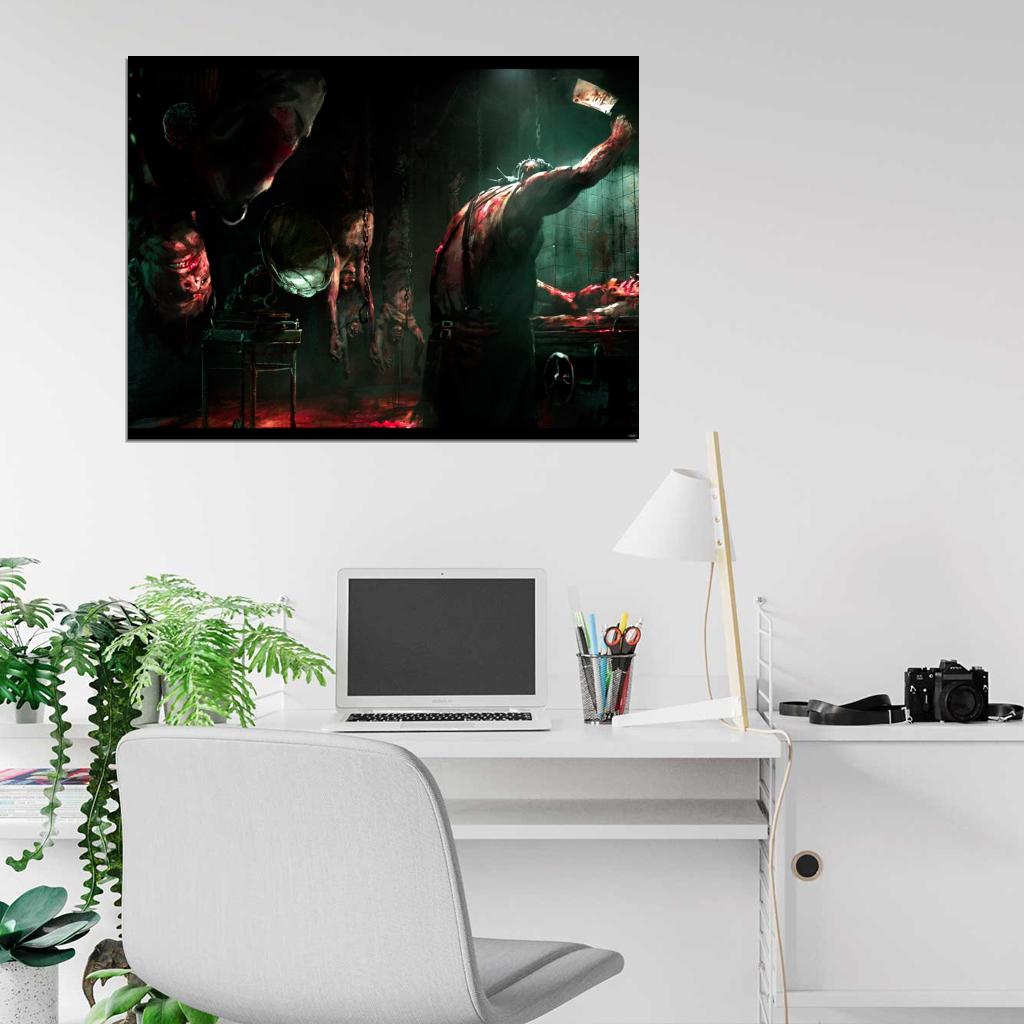 The Evil Within Horror Awesome Art Video Game Wall Art Print Poster