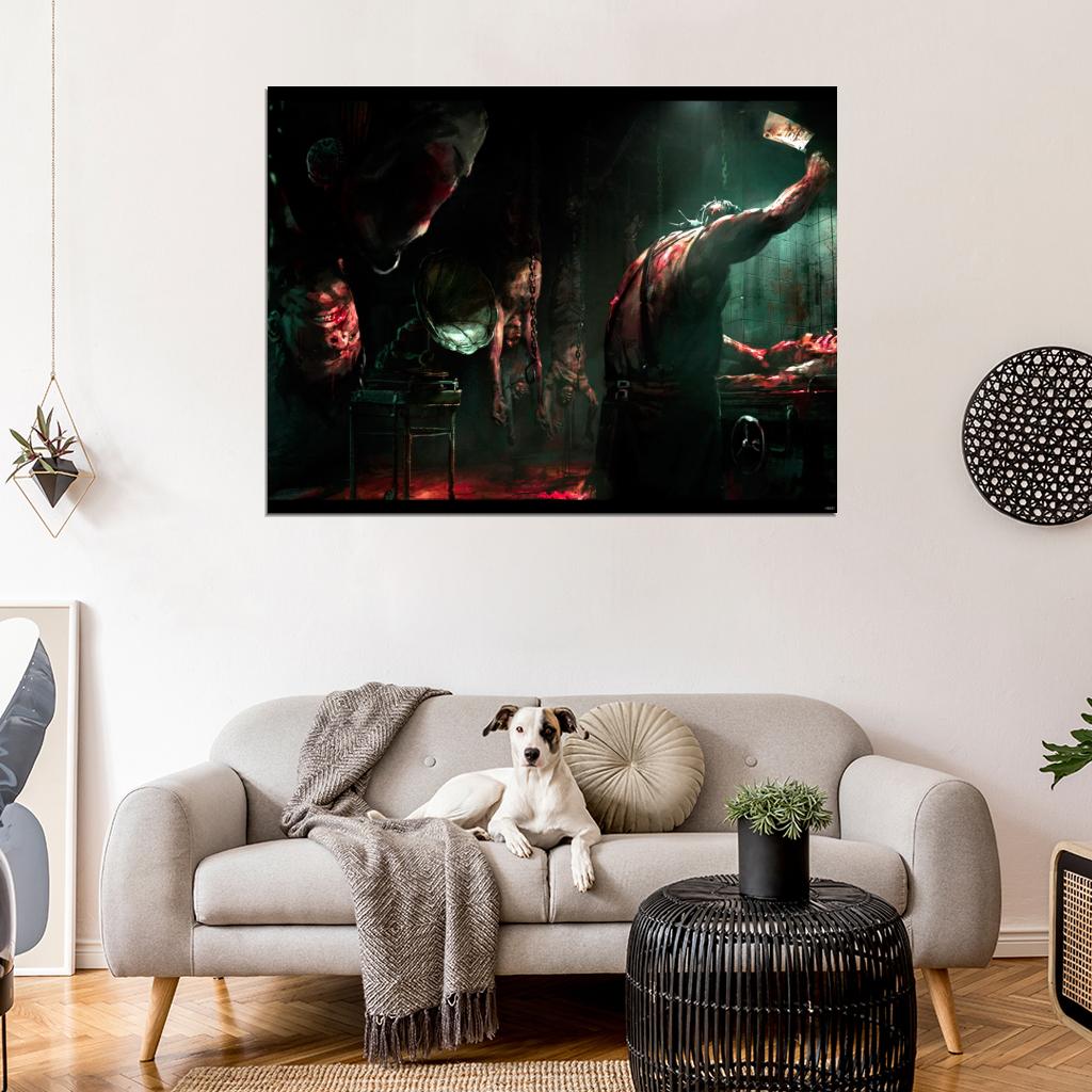 The Evil Within Horror Awesome Art Video Game Wall Art Print Poster