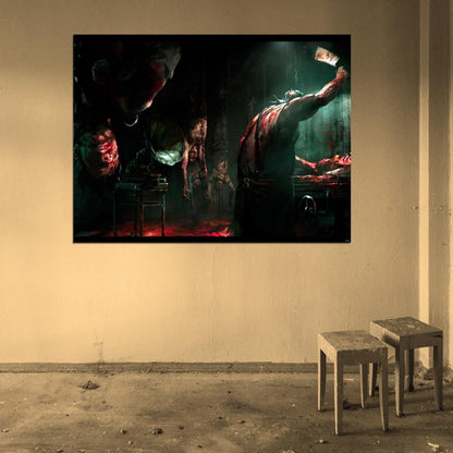 The Evil Within Horror Awesome Art Video Game Wall Art Print Poster