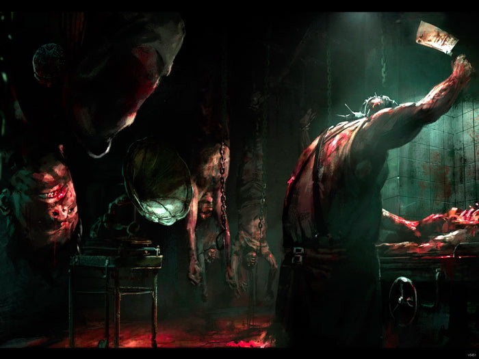 The Evil Within Horror Awesome Art Video Game Wall Art Print Poster