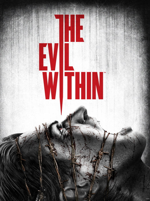 The Evil Within Horror Scream Art Video Game Wall Art Print Poster