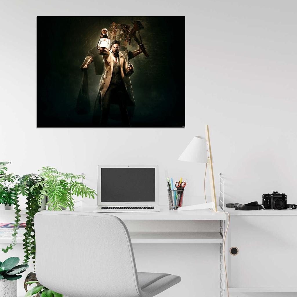 The Evil Within Video Game Wall Art Print Poster