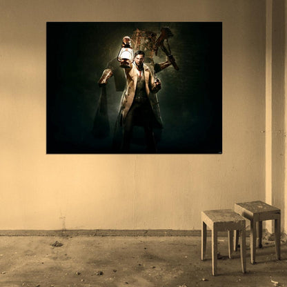 The Evil Within Video Game Wall Art Print Poster