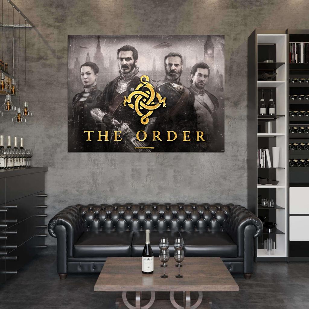 The Order 1886 Characters Video Game Wall Art Print Poster