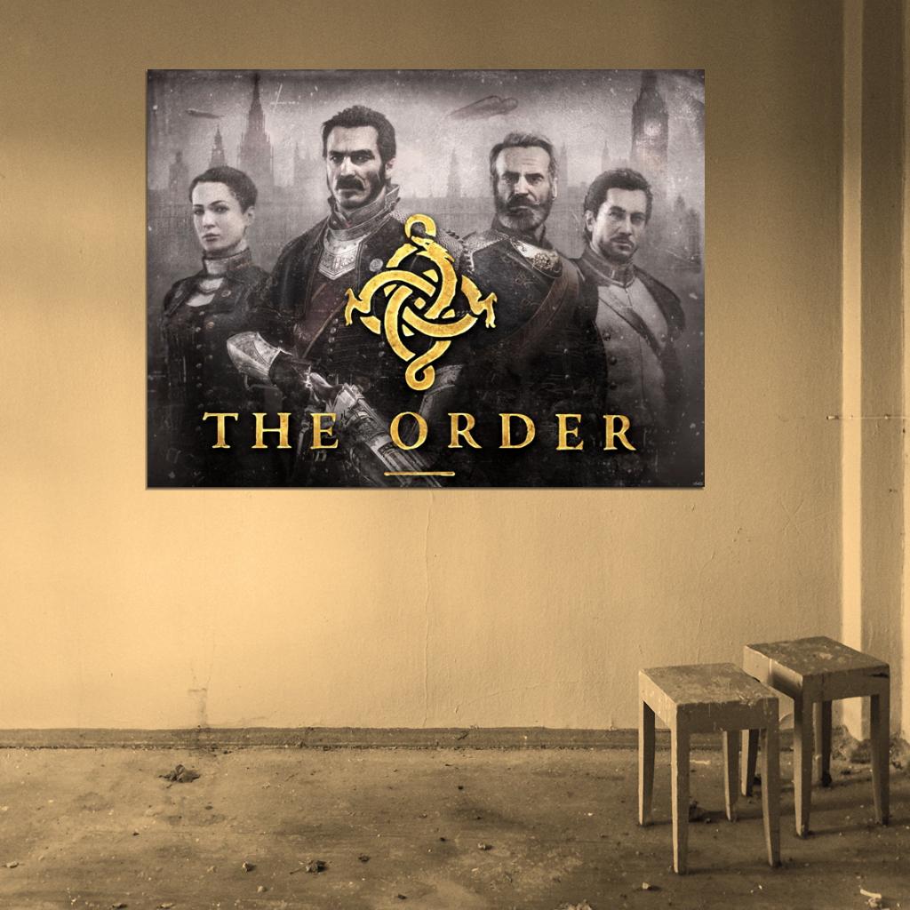 The Order 1886 Characters Video Game Wall Art Print Poster