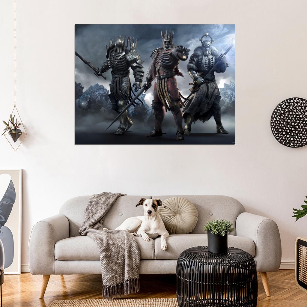 The Witcher 3 Wild Hunt Awesome Undead Game Wall Art Print Poster