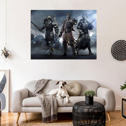 The Witcher 3 Wild Hunt Awesome Undead Game Wall Art Print Poster