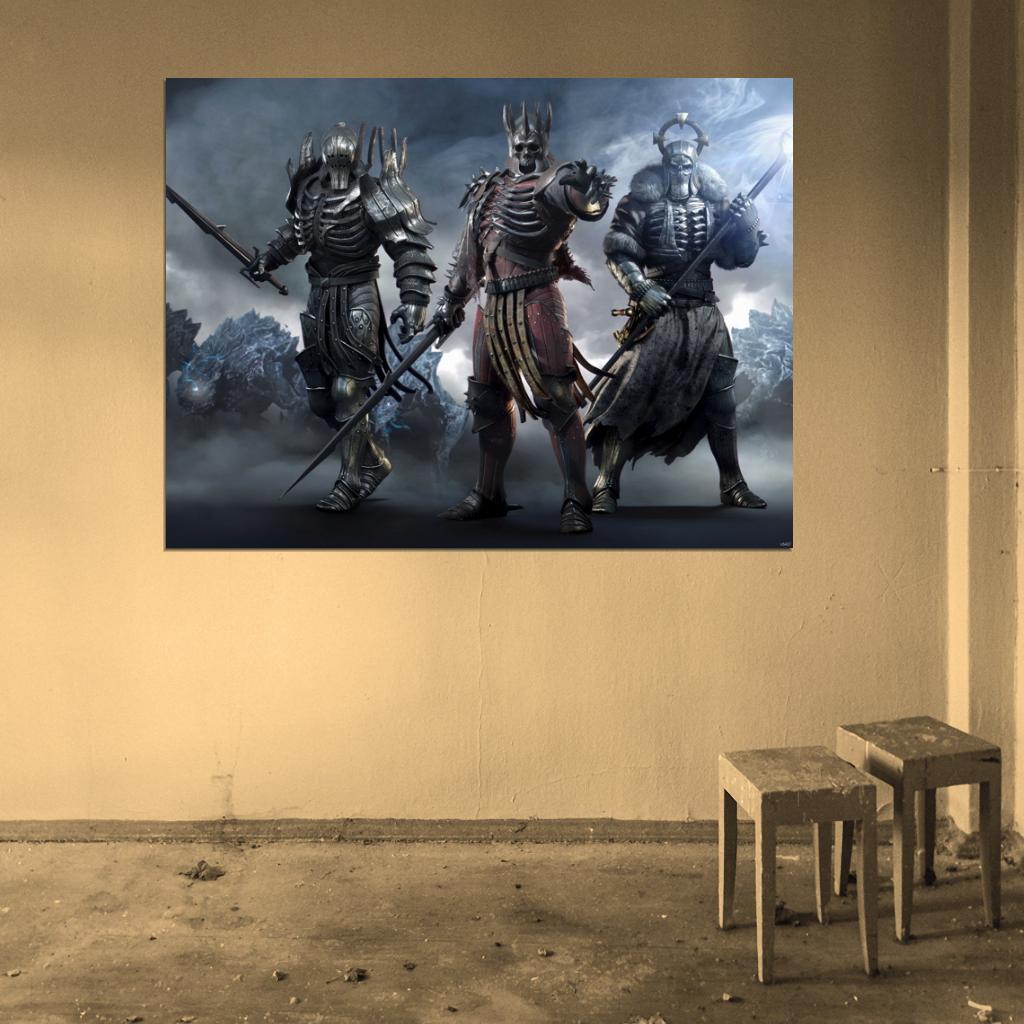 The Witcher 3 Wild Hunt Awesome Undead Game Wall Art Print Poster