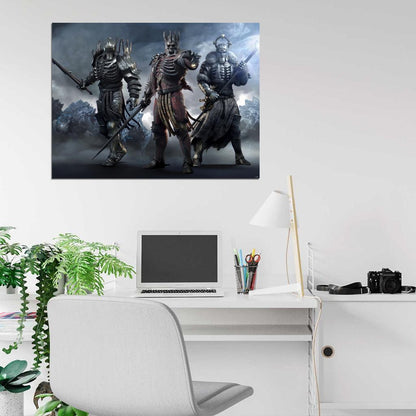 The Witcher 3 Wild Hunt Awesome Undead Game Wall Art Print Poster