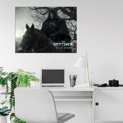 The Witcher 3 Wild Hunt Geralt Of Rivia Game Wall Art Print Poster