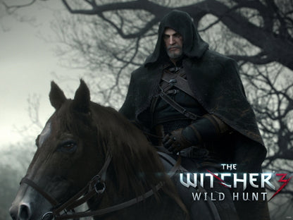 The Witcher 3 Wild Hunt Geralt Of Rivia Game Wall Art Print Poster