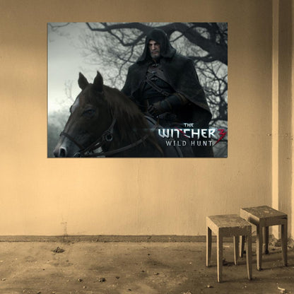 The Witcher 3 Wild Hunt Geralt Of Rivia Game Wall Art Print Poster