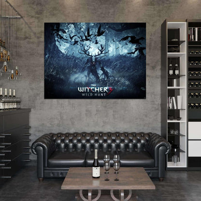 The Witcher 3 Wild Hunt Leshy Video Game Wall Art Print Poster