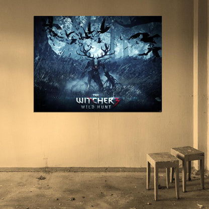The Witcher 3 Wild Hunt Leshy Video Game Wall Art Print Poster
