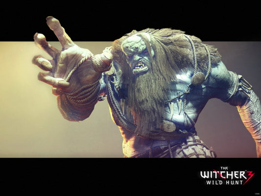 The Witcher 3 Wild Hunt Troll Awesome Game Wall Art Print Poster