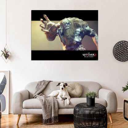 The Witcher 3 Wild Hunt Troll Awesome Game Wall Art Print Poster