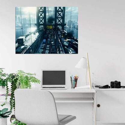 Tom Clancy's The Division Bridge Video Game Wall Art Print Poster