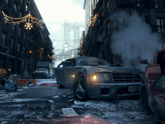 Tom Clancy's The Division City Ruins Game Wall Art Print Poster