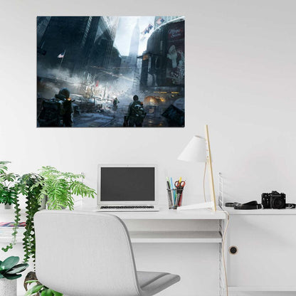 Tom Clancy's The Division Ruins City Game Wall Art Print Poster