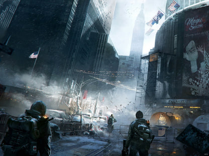 Tom Clancy's The Division Ruins City Game Wall Art Print Poster