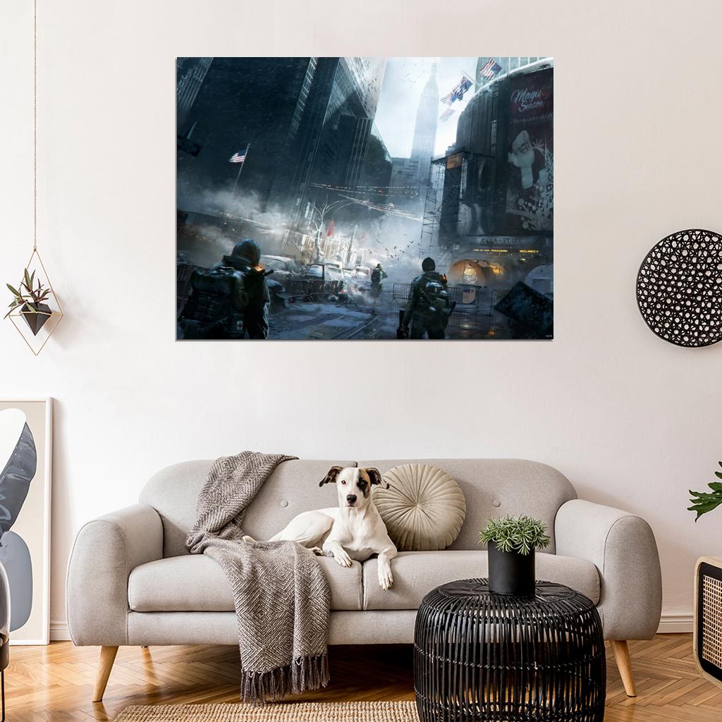 Tom Clancy's The Division Ruins City Game Wall Art Print Poster