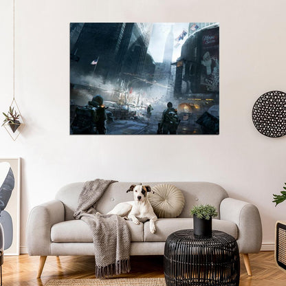 Tom Clancy's The Division Ruins City Game Wall Art Print Poster