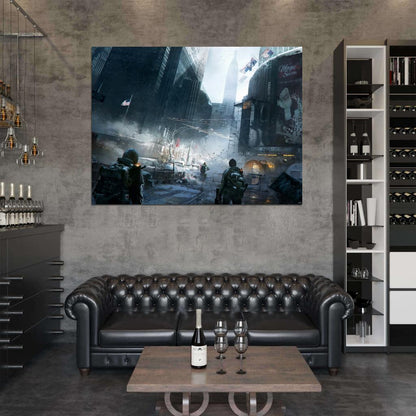 Tom Clancy's The Division Ruins City Game Wall Art Print Poster