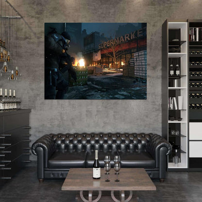 Tom Clancy's The Division Awesome Fight Game Wall Art Print Poster