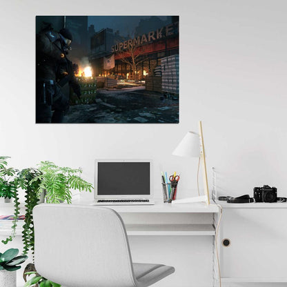 Tom Clancy's The Division Awesome Fight Game Wall Art Print Poster