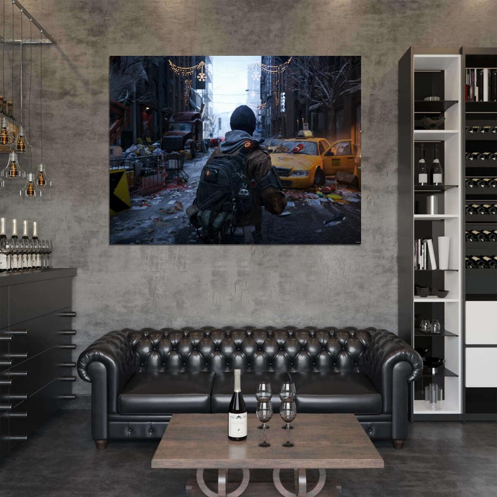 Tom Clancy's The Division Ruins City Video Game Wall Art Print Poster