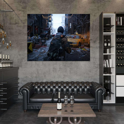 Tom Clancy's The Division Ruins City Video Game Wall Art Print Poster