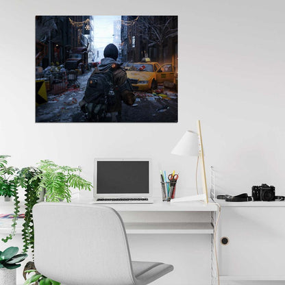 Tom Clancy's The Division Ruins City Video Game Wall Art Print Poster