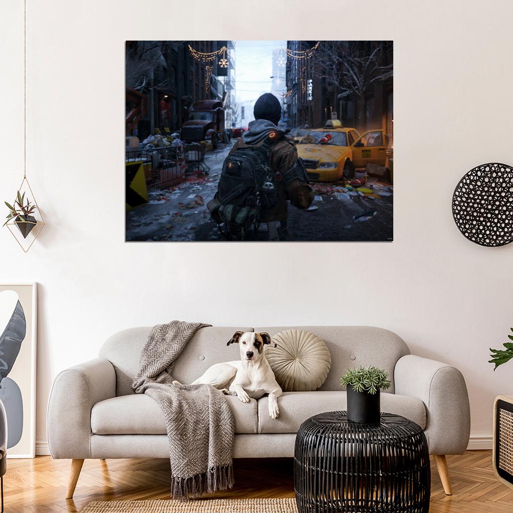 Tom Clancy's The Division Ruins City Video Game Wall Art Print Poster