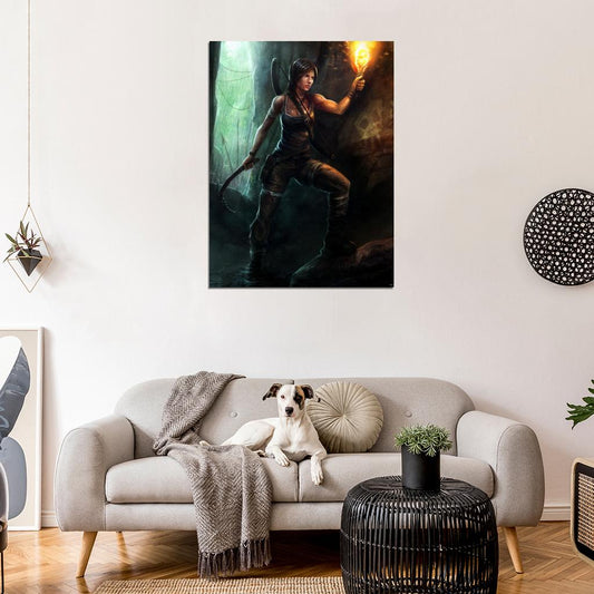 Tomb Raider Lara Croft Awesome Game Wall Art Print Poster