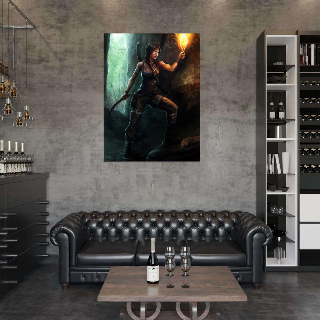 Tomb Raider Lara Croft Awesome Game Wall Art Print Poster