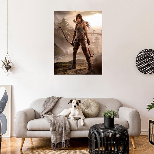 Tomb Raider Lara Croft Awesome Amazing Game Wall Art Print Poster