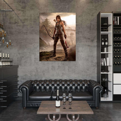 Tomb Raider Lara Croft Awesome Amazing Game Wall Art Print Poster