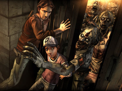 The Walking Dead Zombie Apocalypse Video Game Wall Art Print Poster