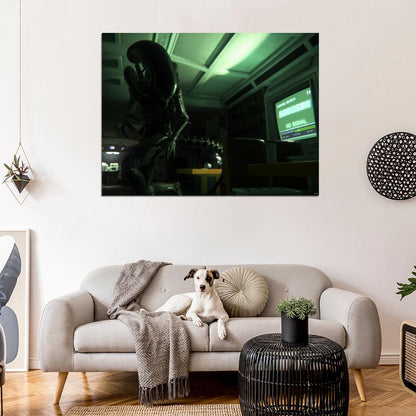 Alien Isolation Xenomorph Video Game Wall Art Print Poster