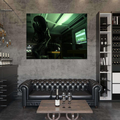 Alien Isolation Xenomorph Video Game Wall Art Print Poster